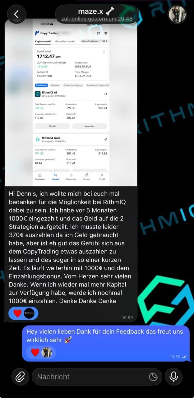 Kunden-Feedback 5 von 15 – maze.x