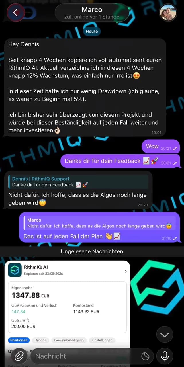 Kunden-Feedback 7 von 15 – Marco