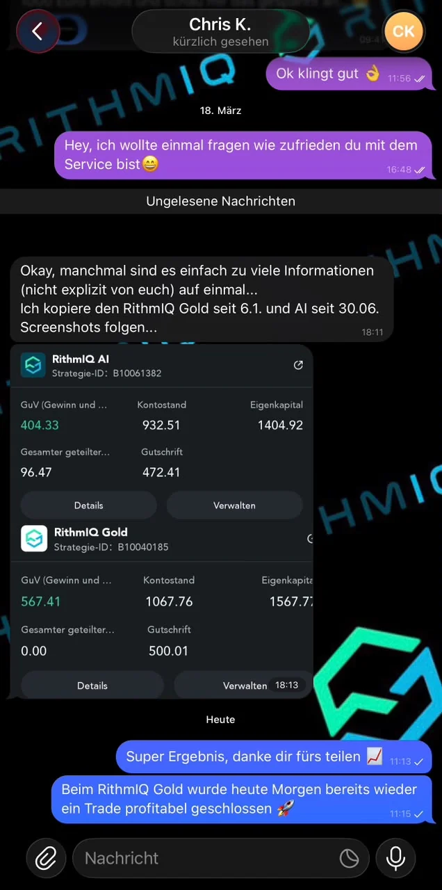 Kunden-Feedback 13 von 15 – Chris K.
